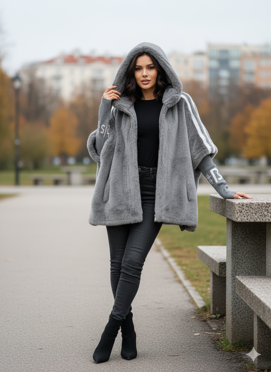 Kendall™ | Plush Winter Hooded Coat