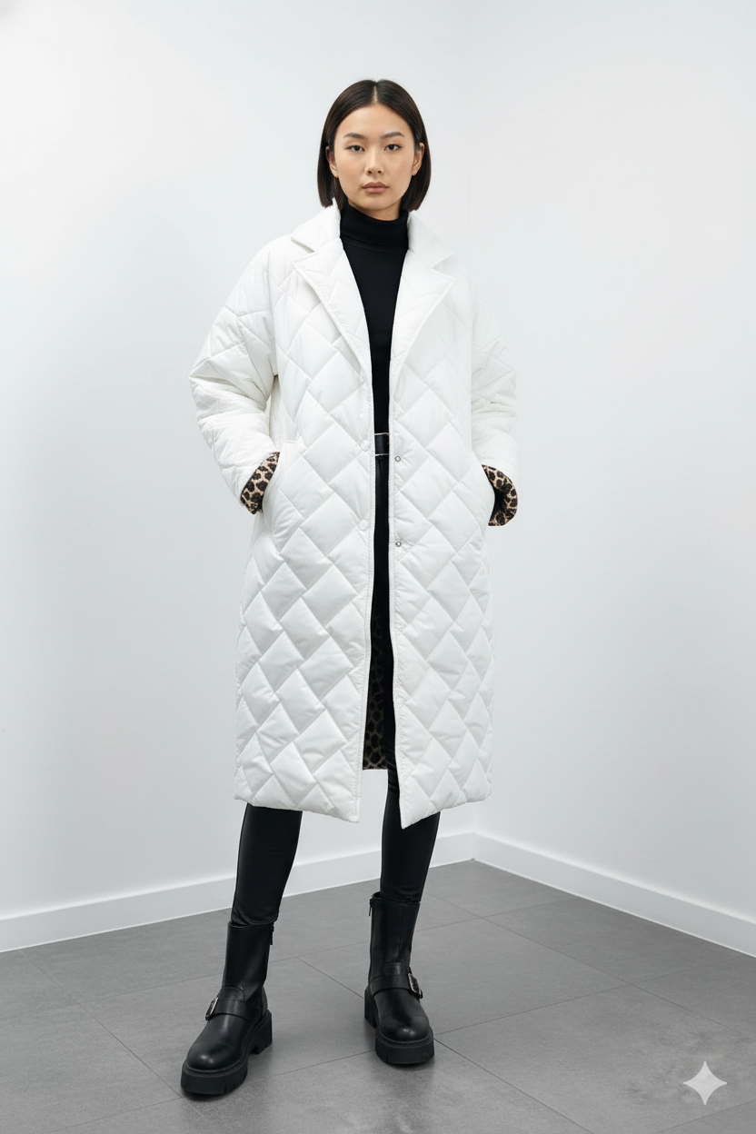 Emery™ | Stylish Mid-Length Leopard Jacket