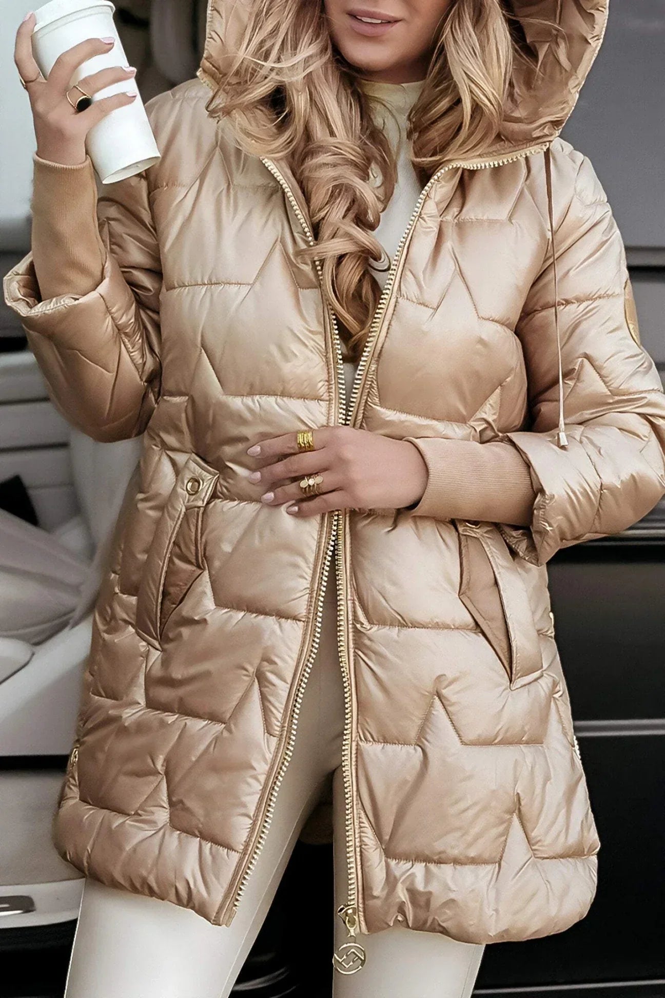 NOLWEN | Elegant coat with daily versatility and reliable warmth