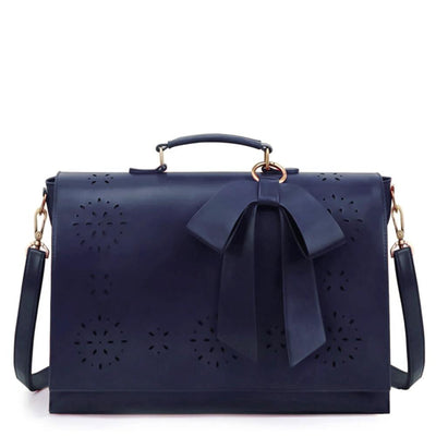 Elegant Bow-Tie Satchel