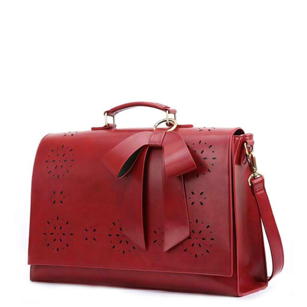 Elegant Bow-Tie Satchel
